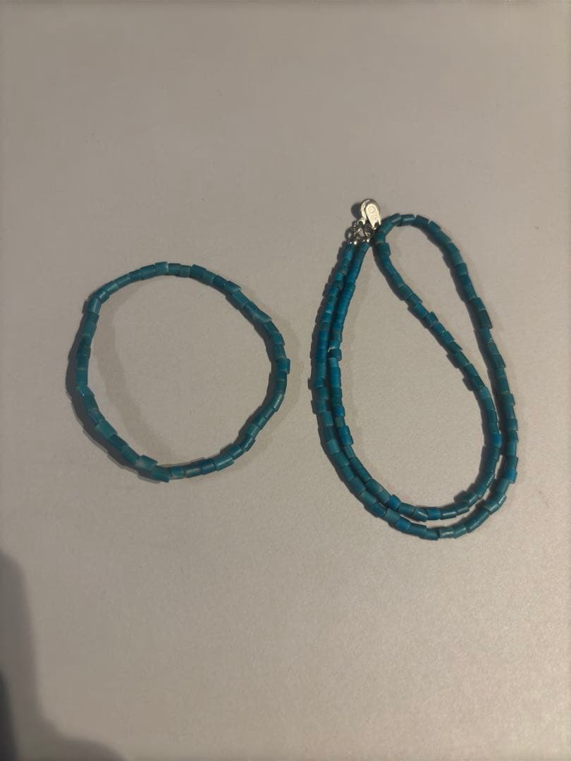 vintage ヴェネツィアンビーズ ネックレス&ブレスレット