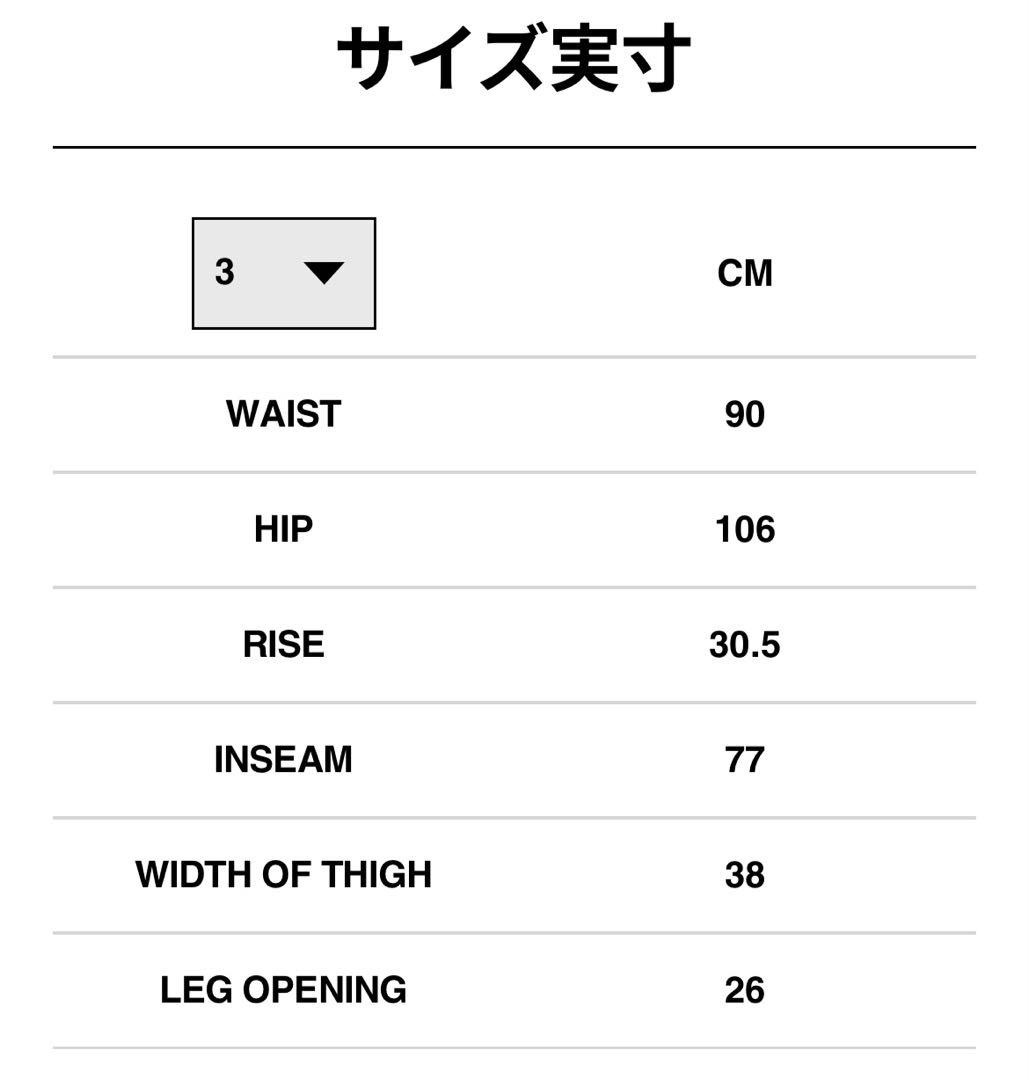 sacai サカイ　メンズ　パンツ　サイズ3