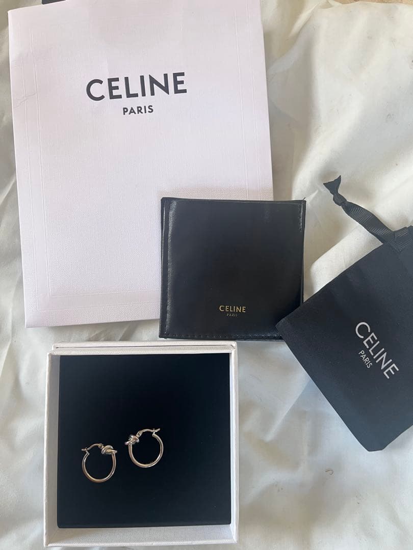 CELINE シルバー ピアス(両耳)