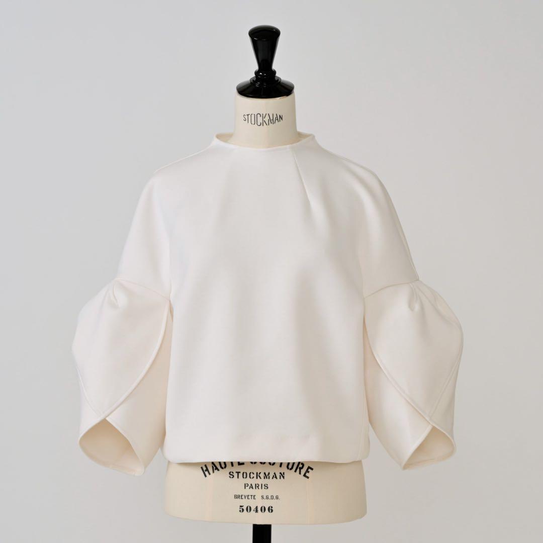 heve へイヴ　チューリップボンディングブラウス　アイボリー