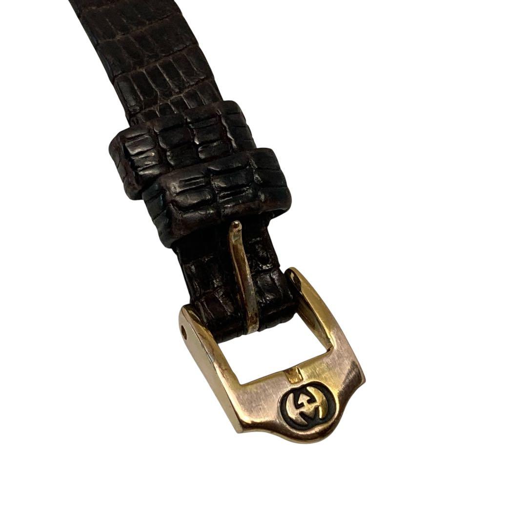 Ⴤ1345 ꕤ美品 GUCCI シェリーライン 腕時計 ゴールド 2針 クォーツ