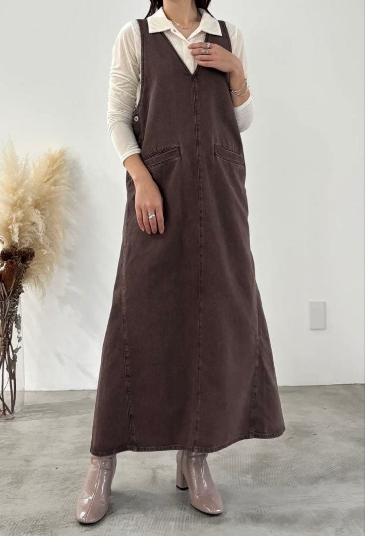 エンジェル　minkchair ジャンパースカート