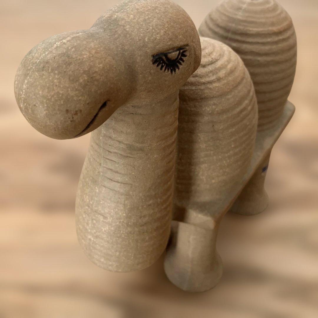 リサラーソン ラクダ　キャメル　ジュラシリーズ 置物　北欧　ヴィンテージ　陶器