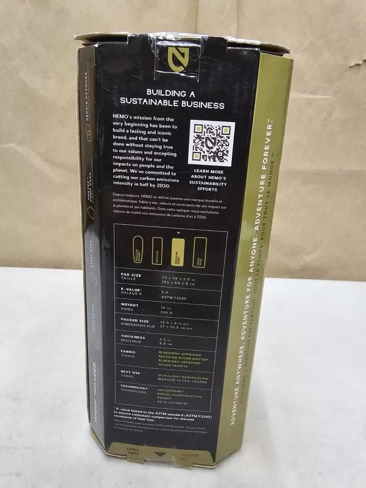 【アンガー】新品 NEMO TENSOR ALL SEASON regul