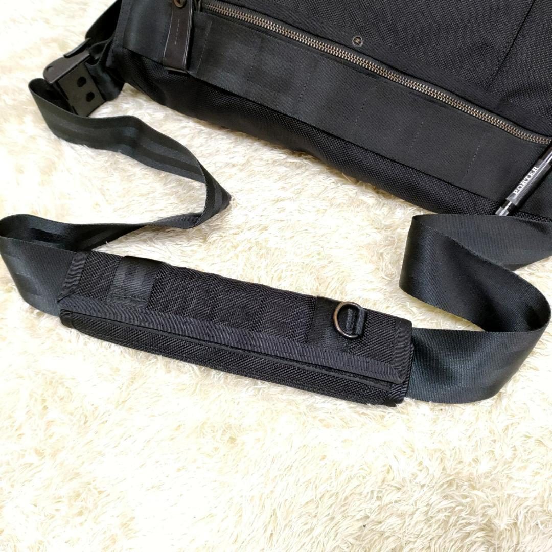 PORTER HEAT ショルダーバッグ マグライト点灯 メッセンジャーバッグ