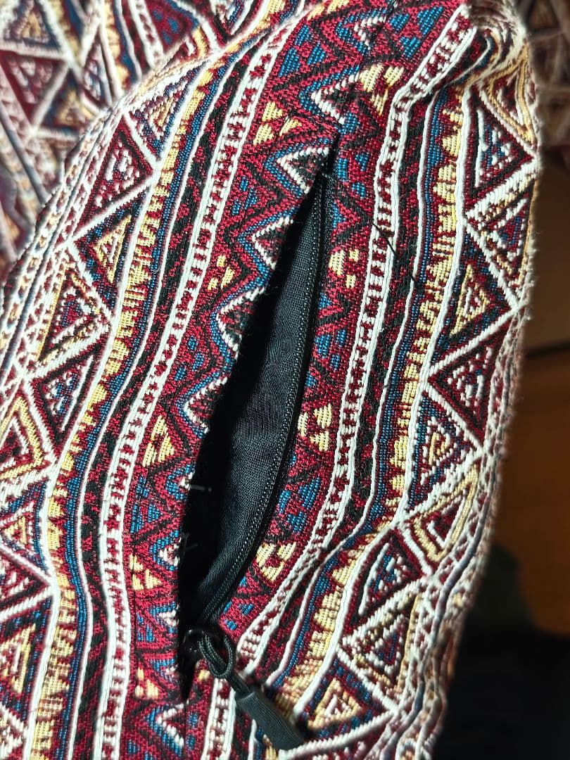 SimianRing 2way jacket RED/GRAY Lサイズ