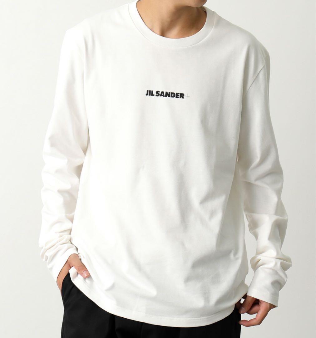新品未使用！JIL SANDER ジル サンダー プラス ロンt 長袖 L 白