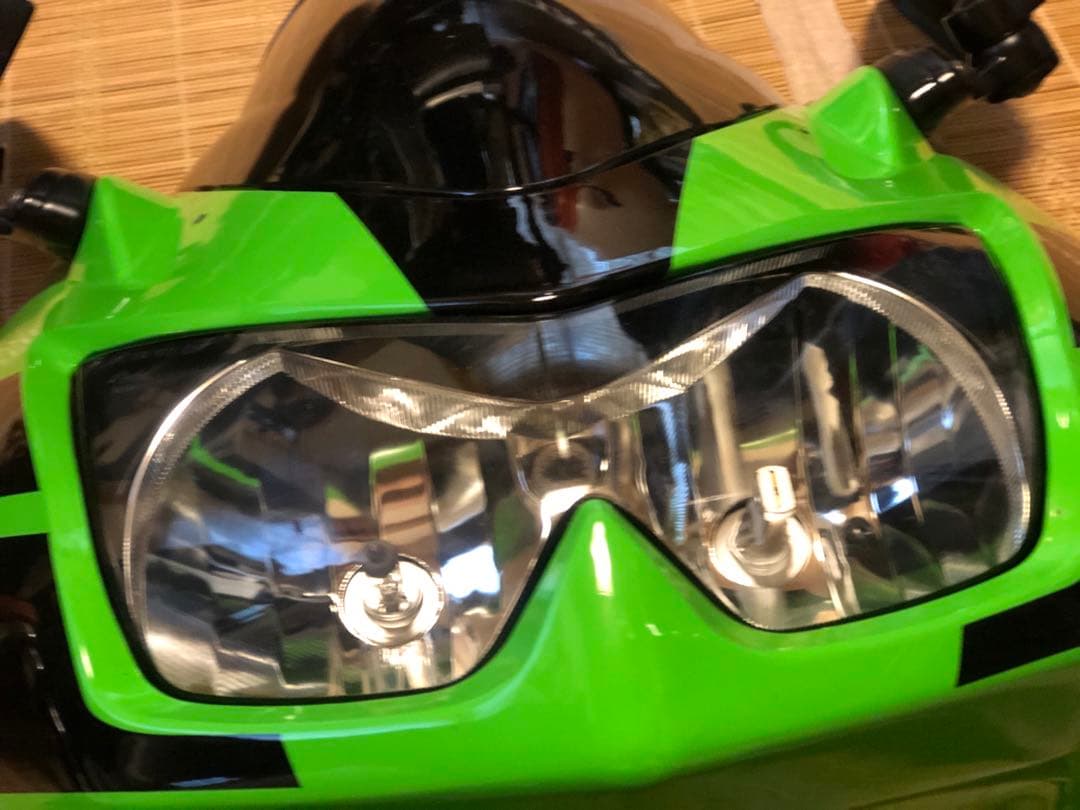 ニンジャ250r 12年式　ヘッドライト　ミラー　フロントカウル　社外カウル