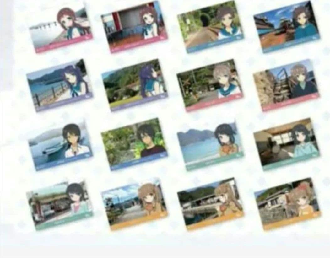 凪のあすから　ランダム　非売品　三重県熊野市　ポストカード　コンプリート　16枚