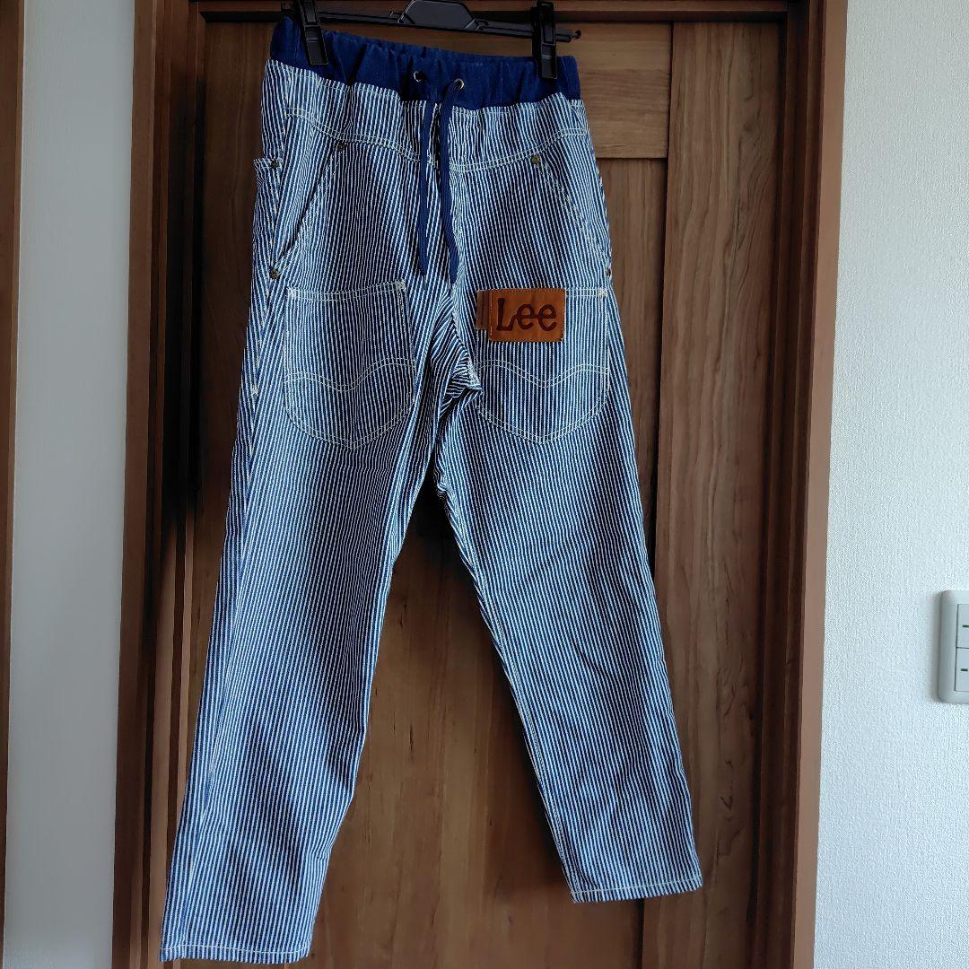 メルシーボークー Leeコラボ ヒッコリーデニムパンツ