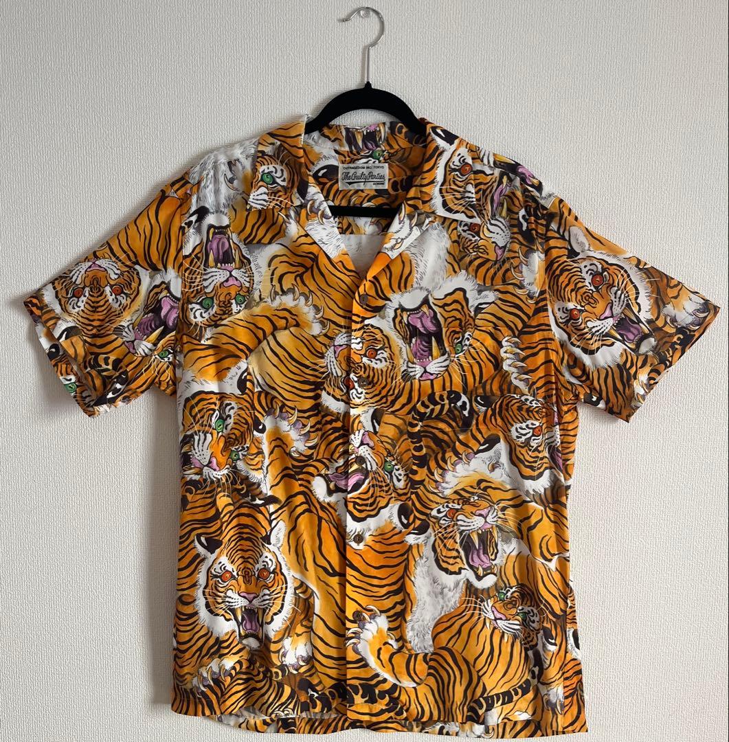 ワコマリア　アロハシャツ　TIM LEHI Lサイズ