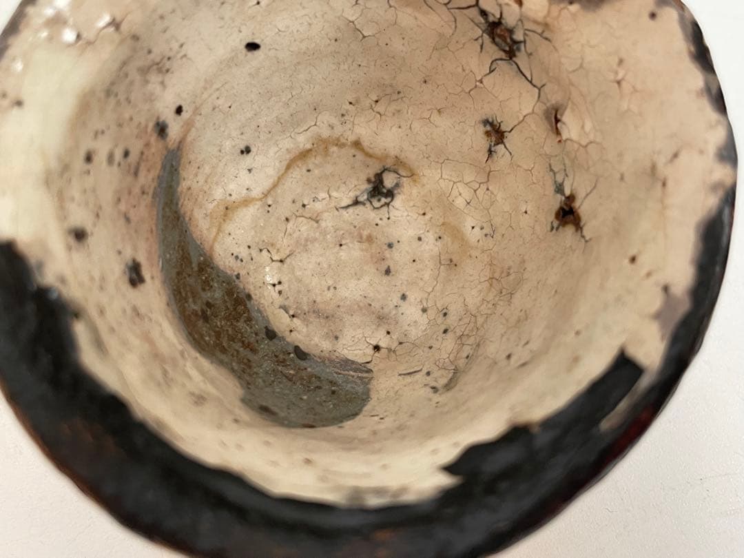 陶芸家　小山冨士夫　小山富士夫　古山子　酒觴　粉引　粉吹　共箱　李朝