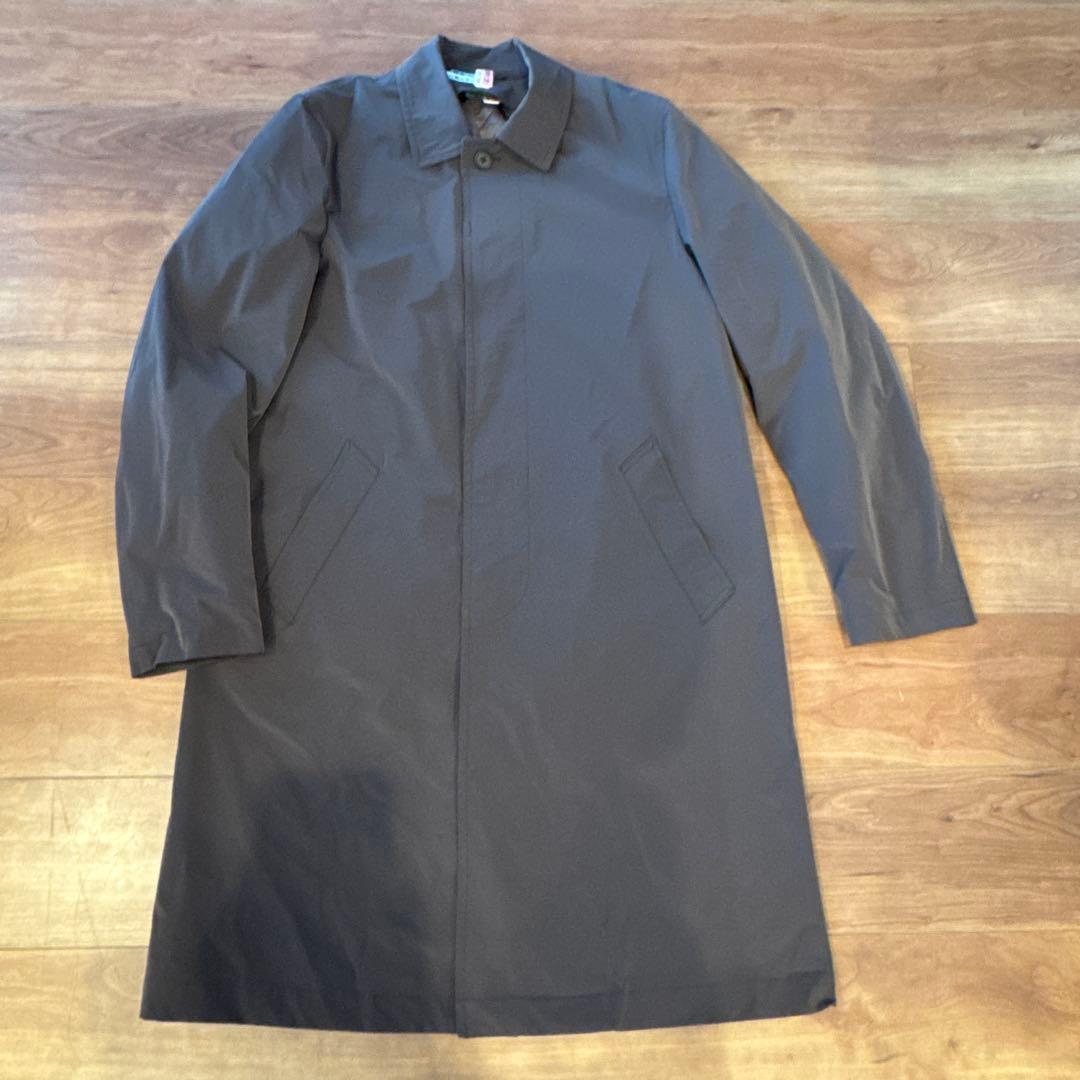 【Yam】鎌倉シャツ DICROS ステンカラーコート グレー 46