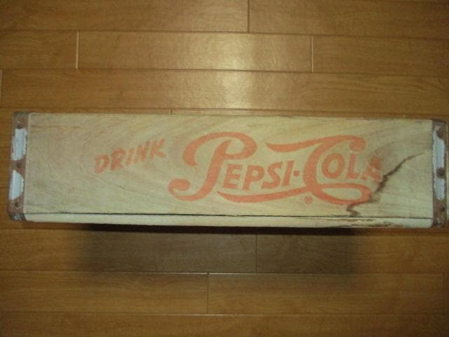 ヴィンテージ　６０年代　PEPSI COLA　ペプシコーラ　ボトルケース　木箱