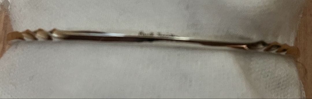 新品未使用　ポールスミス　バングル（シルバー）