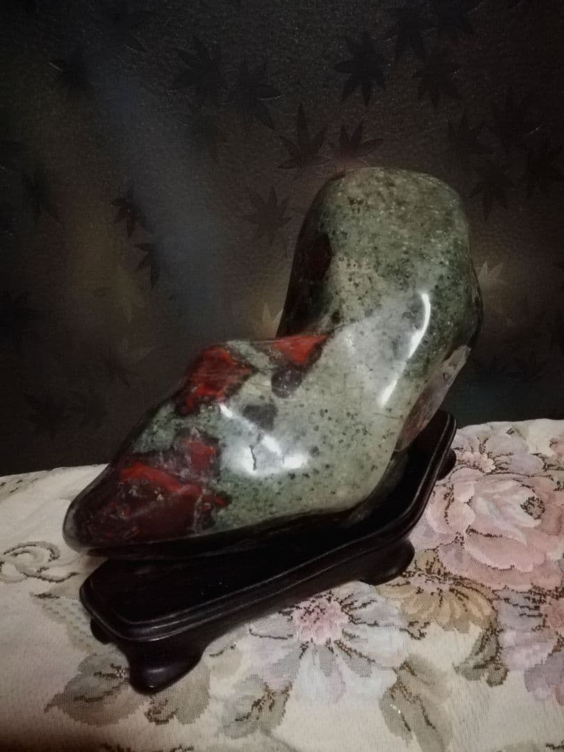 岐阜県根尾谷. 鑑賞用石 // 天然記念物 磨き仕上げ品