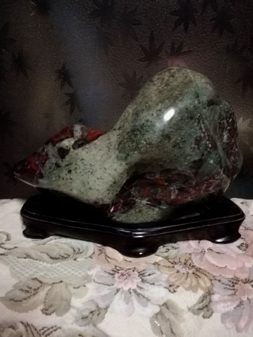 岐阜県根尾谷. 鑑賞用石 // 天然記念物 磨き仕上げ品