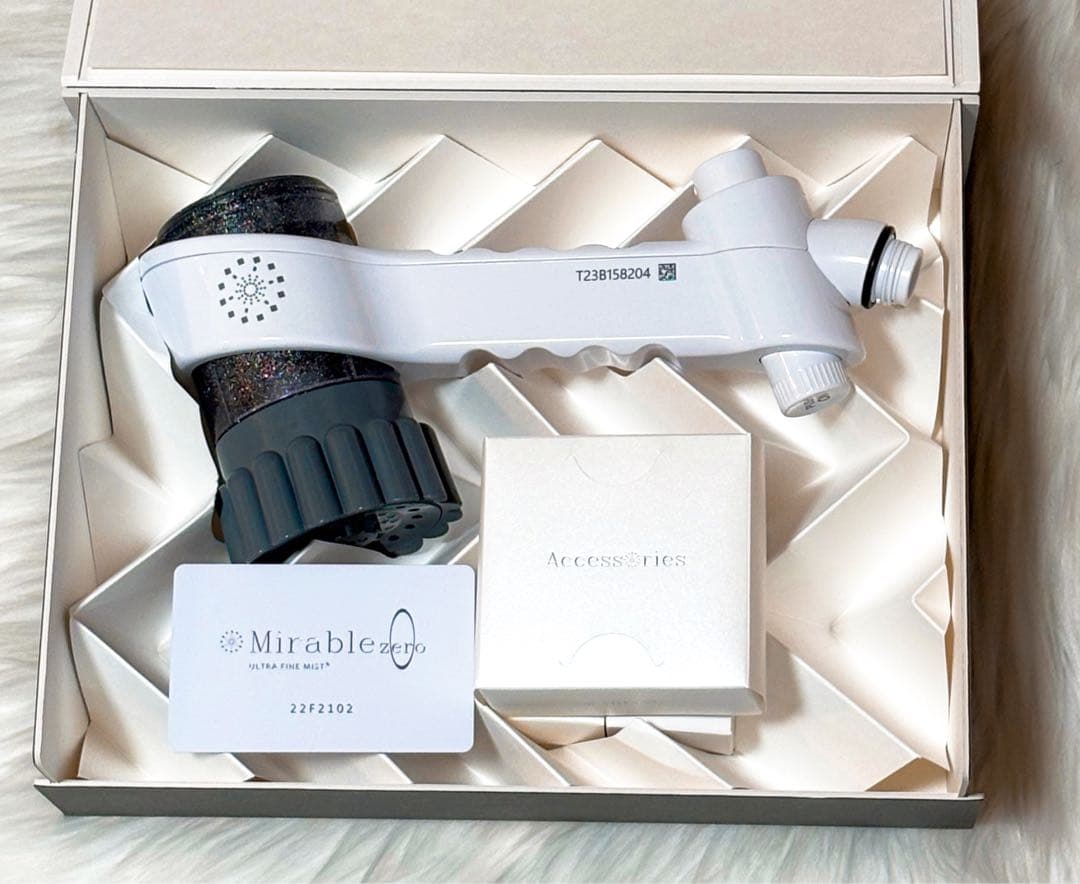 used品 ミラブルzero サイエンス ウルトラファインバブル シャワーヘッド