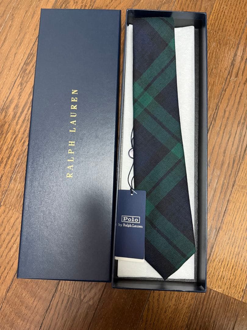 Polo by Ralph Lauren ブラックウォッチ　ネクタイ