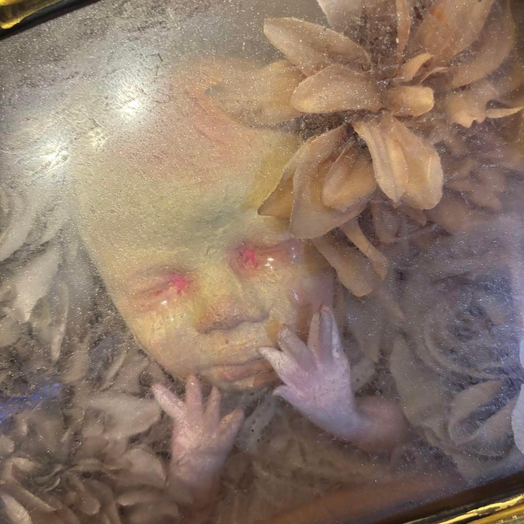 【Special Price】 天使心臓(ゴールド)オブジェ