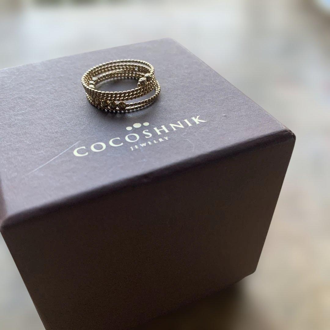 K10ハニー カットボール 形状記憶リング　11号