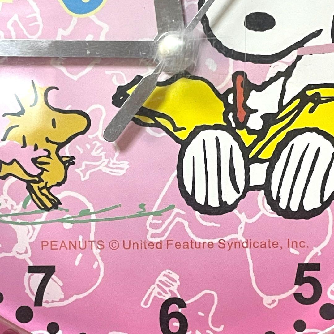 昭和レトロ　SNOOPY 特大 腕時計型 可愛い掛時計スヌーピー PEANUTS