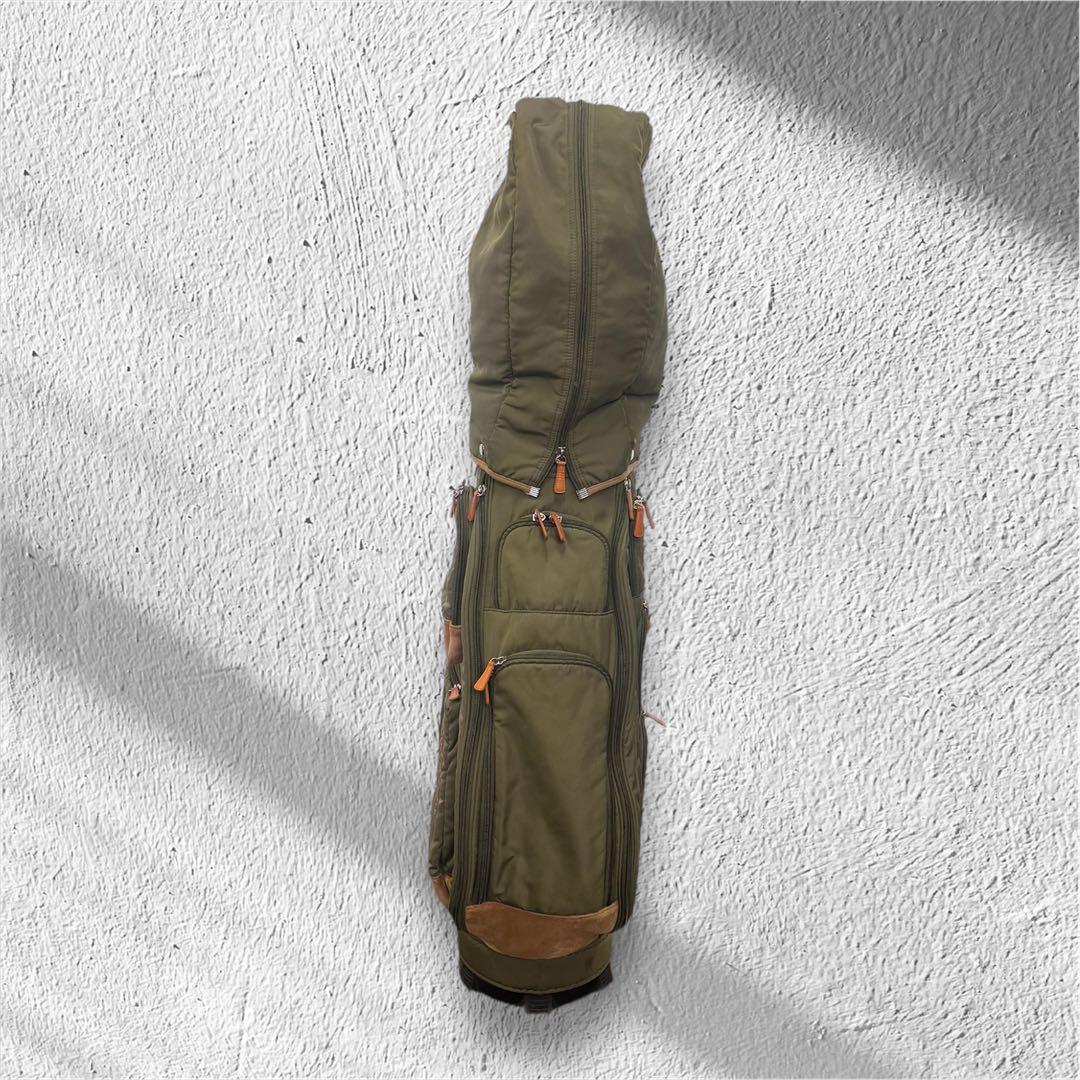GERRY GOLF MARCH ゴルフキャディバッグ オリーブグリーン