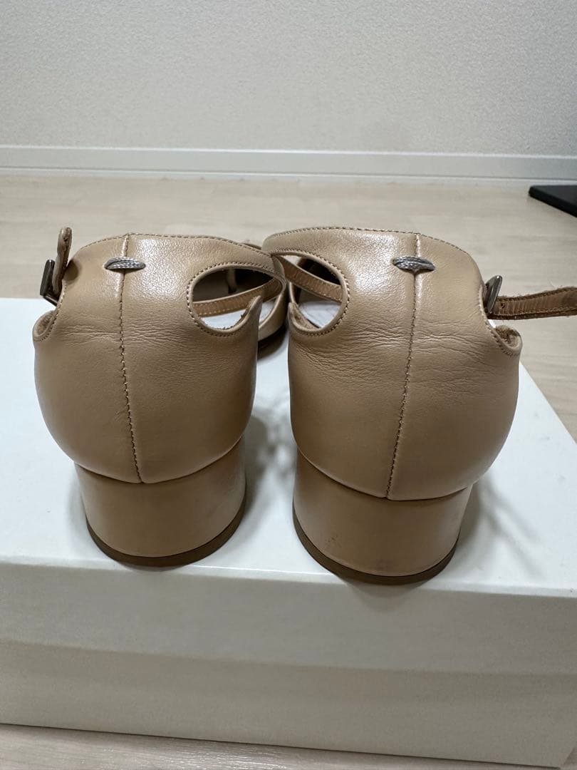 Maison Margiela アンクルストラップ　タビ　ベージュ　35サイズ