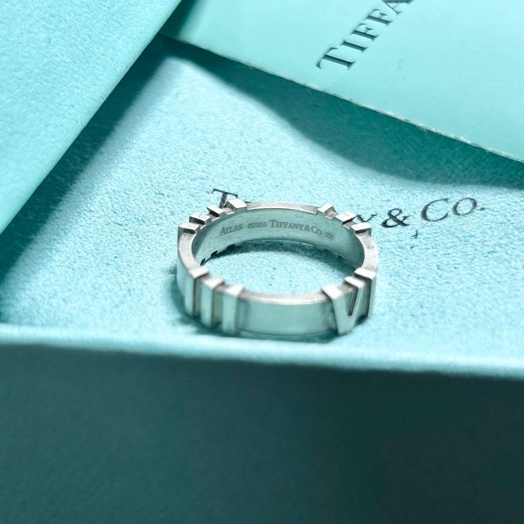 ティファニー　希少　アトラスリング　12号　廃盤　指輪　シルバー　Tiffany