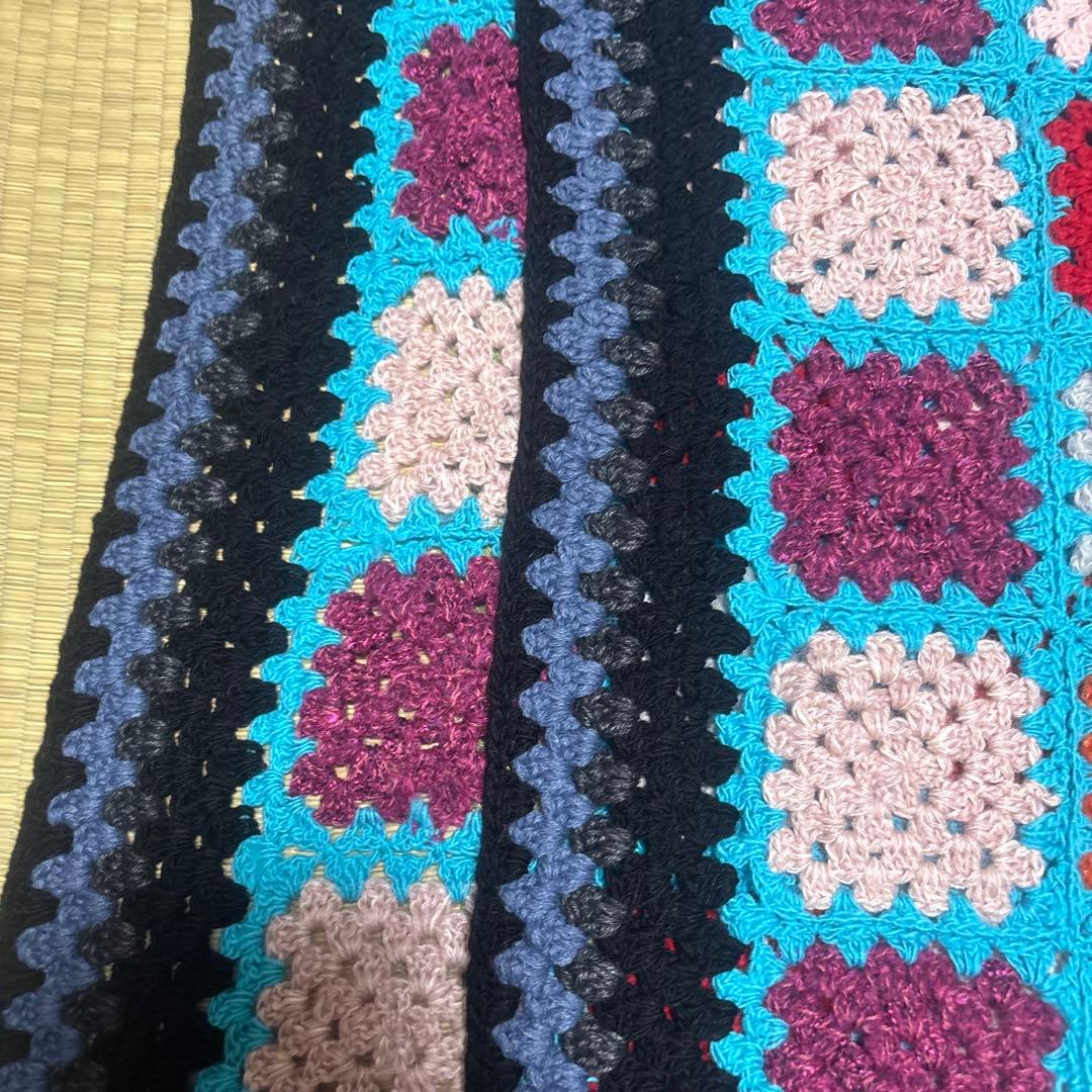 圧縮発送ハンドメイド かぎ針編みマルチカバーハンドメイド