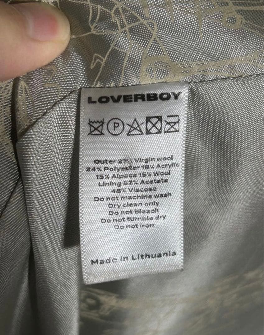 Charles Jeffrey Loverboy 20AW ステンカラーコート