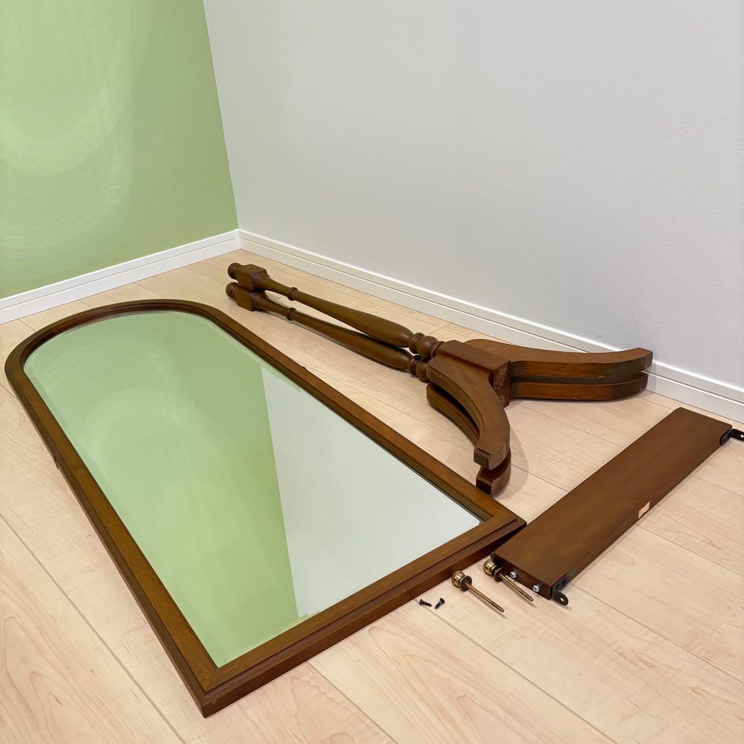 maruni 姿見 マルニ スタンド ミラー 地中海シリーズ　鏡 アンティーク