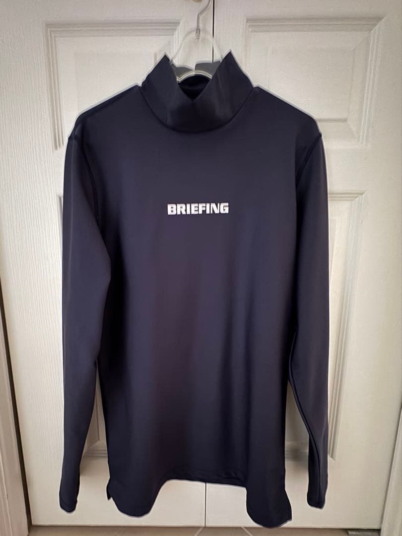 ブリーフィング　ハイネックロングスリーブシャツ