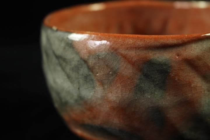 Hany◼️茶道具　楽吉左衛門　直入　赤茶碗