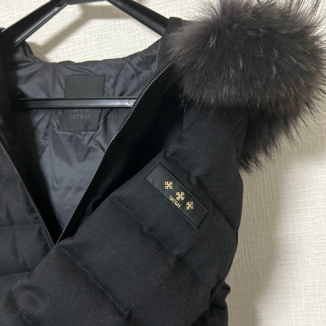 TATRAS ブラック ダウンジャケット　B'2nd別注ISERA