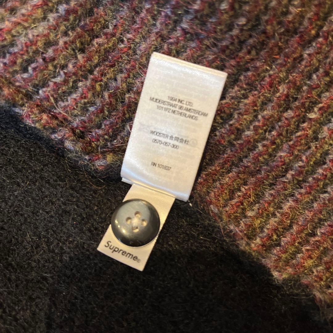 トップス Supreme Brushed Grid Cardigan M