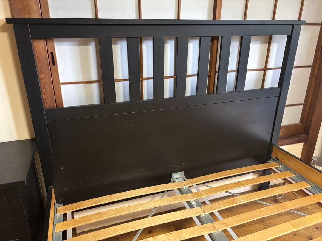 IKEA HEMNES ヘムネス ダブルベッド 140×200cm 送料込み