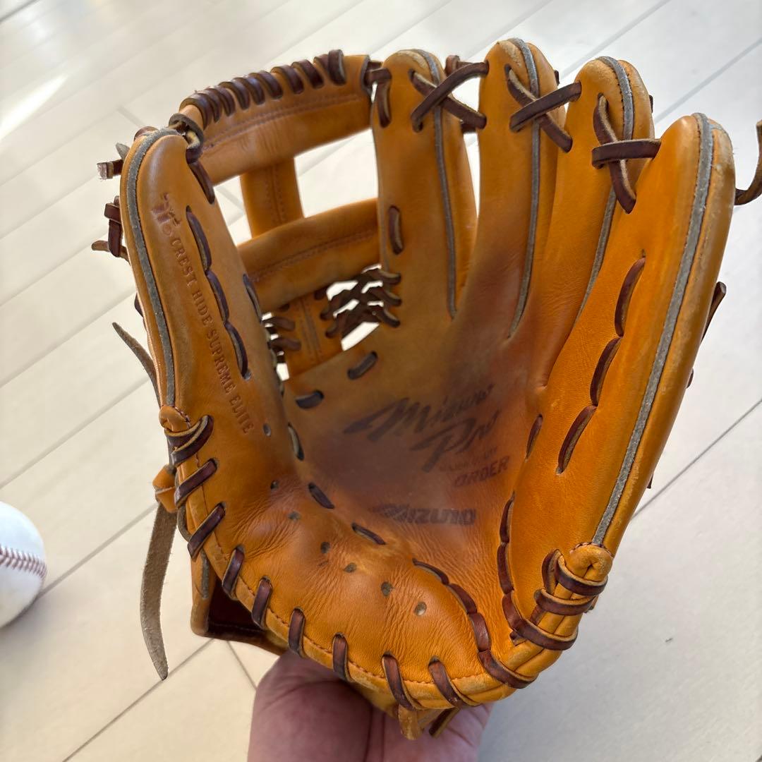 ミズノプロ　硬式　耕作オーダー　内野用
