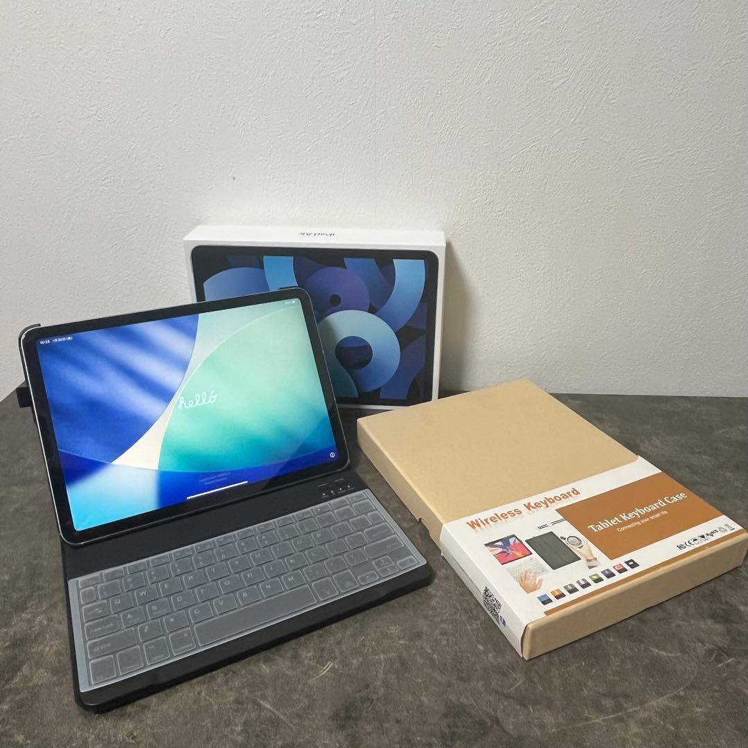 【美品】iPad Air 第4世代 Wi-Fi 64GB キーボードケース付き