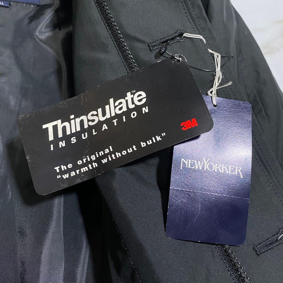 新品⭐︎ニューヨーカー 中綿ステンカラーコート 比翼ボタン シンサレート ライナー