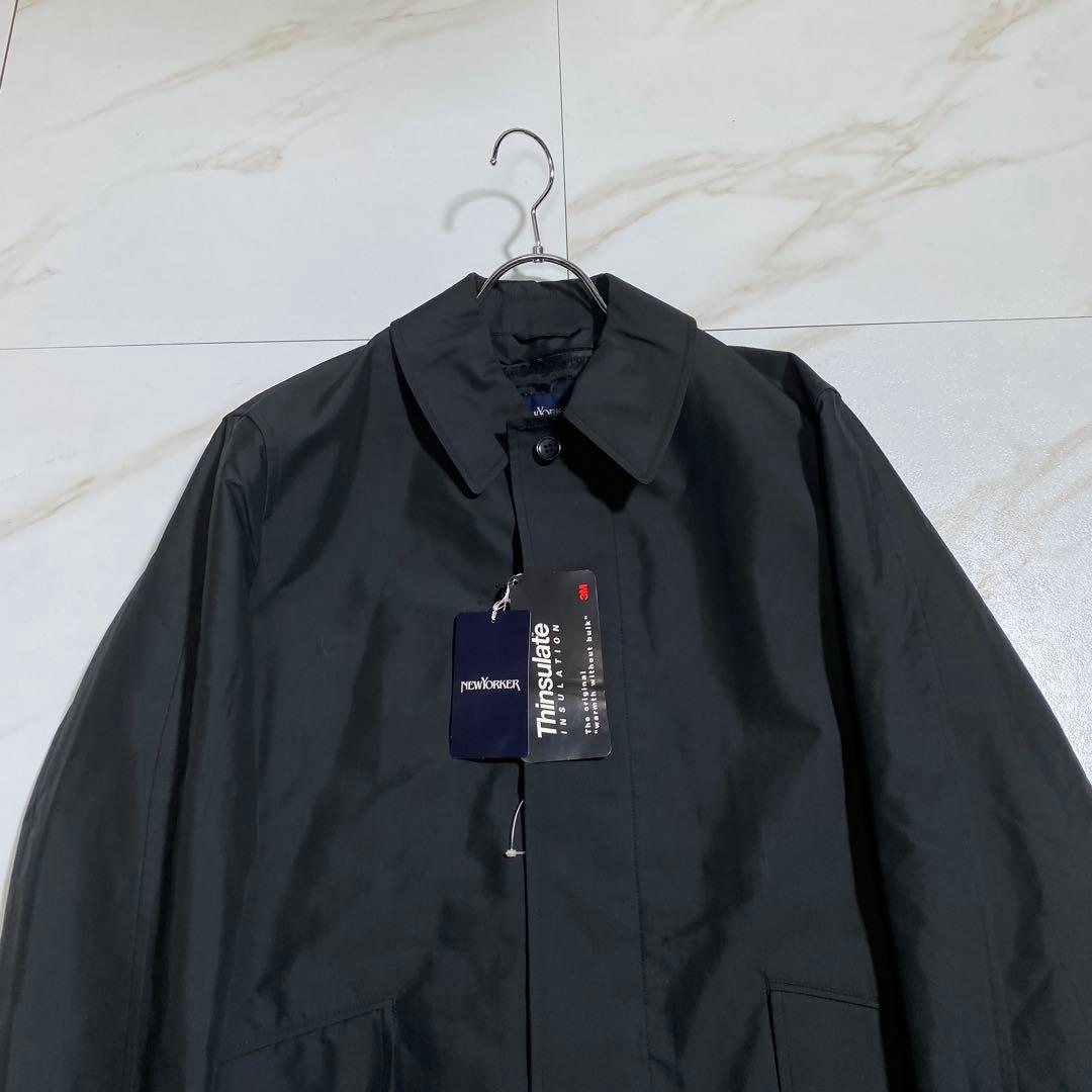 新品⭐︎ニューヨーカー 中綿ステンカラーコート 比翼ボタン シンサレート ライナー