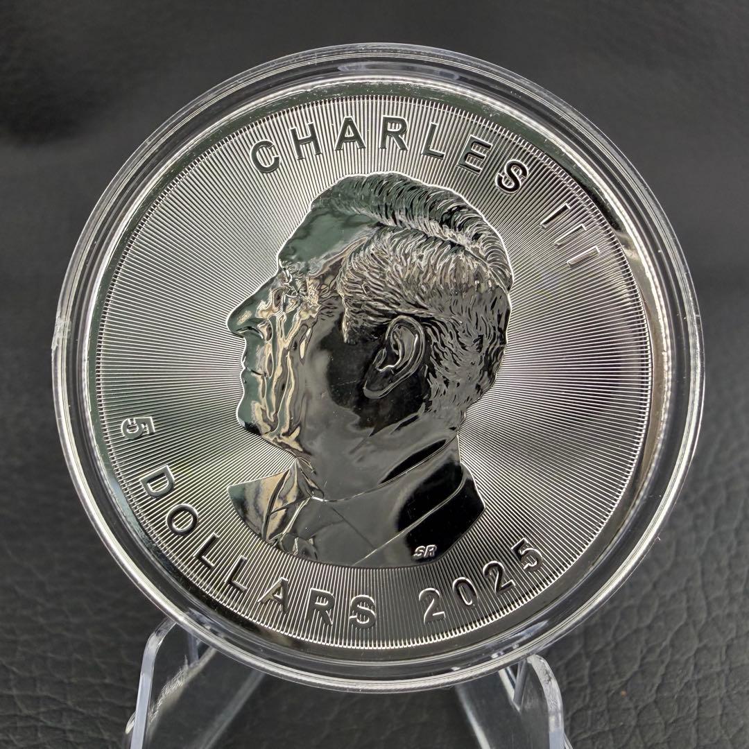 メイプルリーフ 銀貨 カラー 古代エジプト 太陽神 天空神 ホルス 1オンス