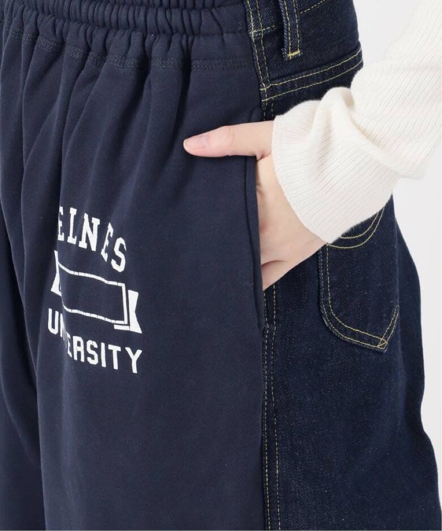 今期新品⭐︎ 別注【INSCRIRE*LEE*LESSAGEドッキングデニムパンツ