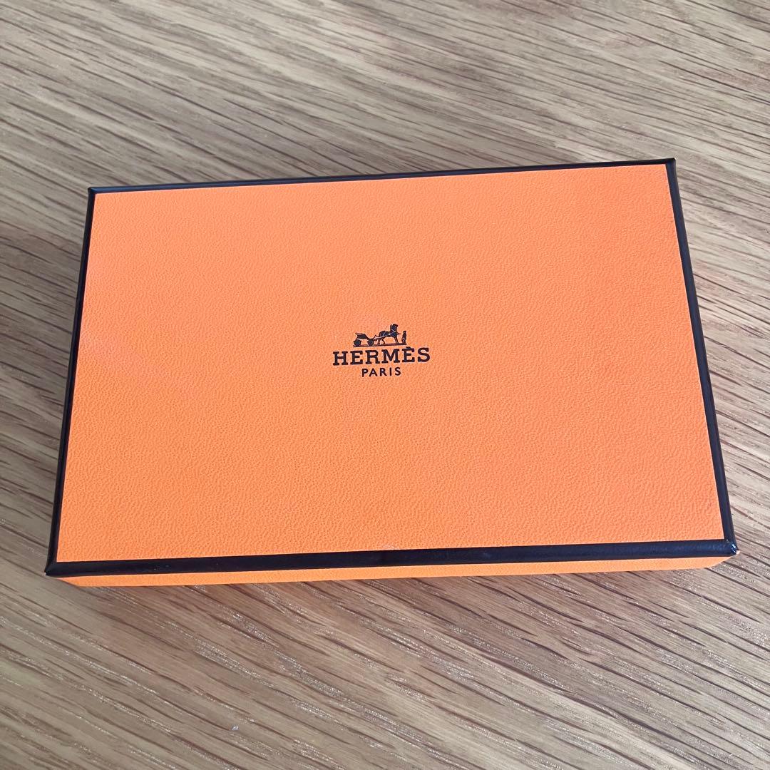 【ぺこちゃん】【新品未使用】HERMES カルヴィデュオ 　ローズアザレ