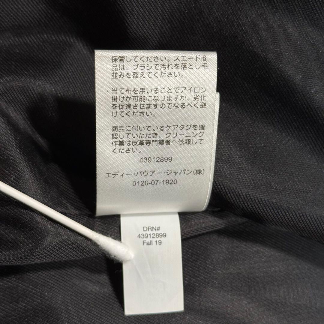 美品 XL相当 近年モデル エディバウアー レザー ライダースジャケット 羊革