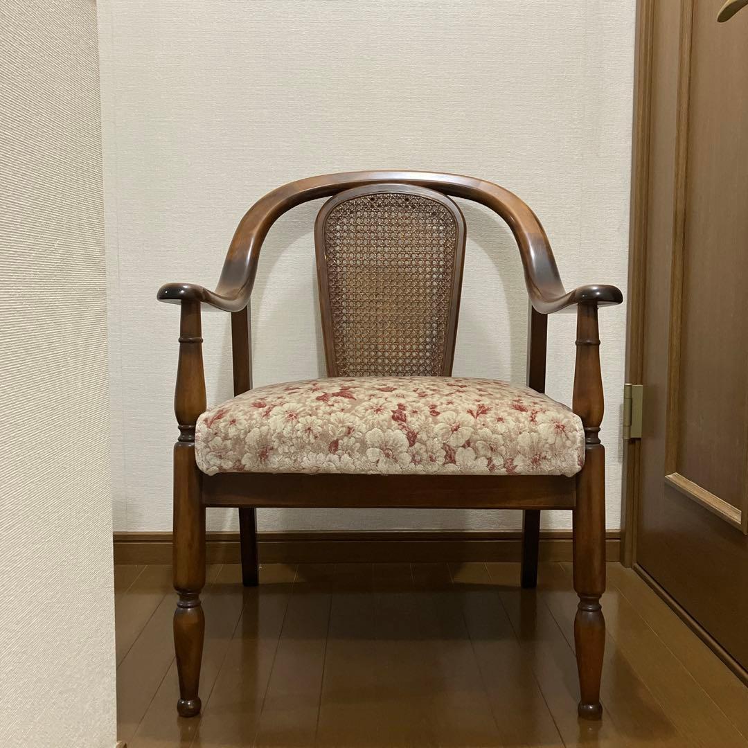 アンティーク家具 椅子 karimoku カリモク アームチェア
