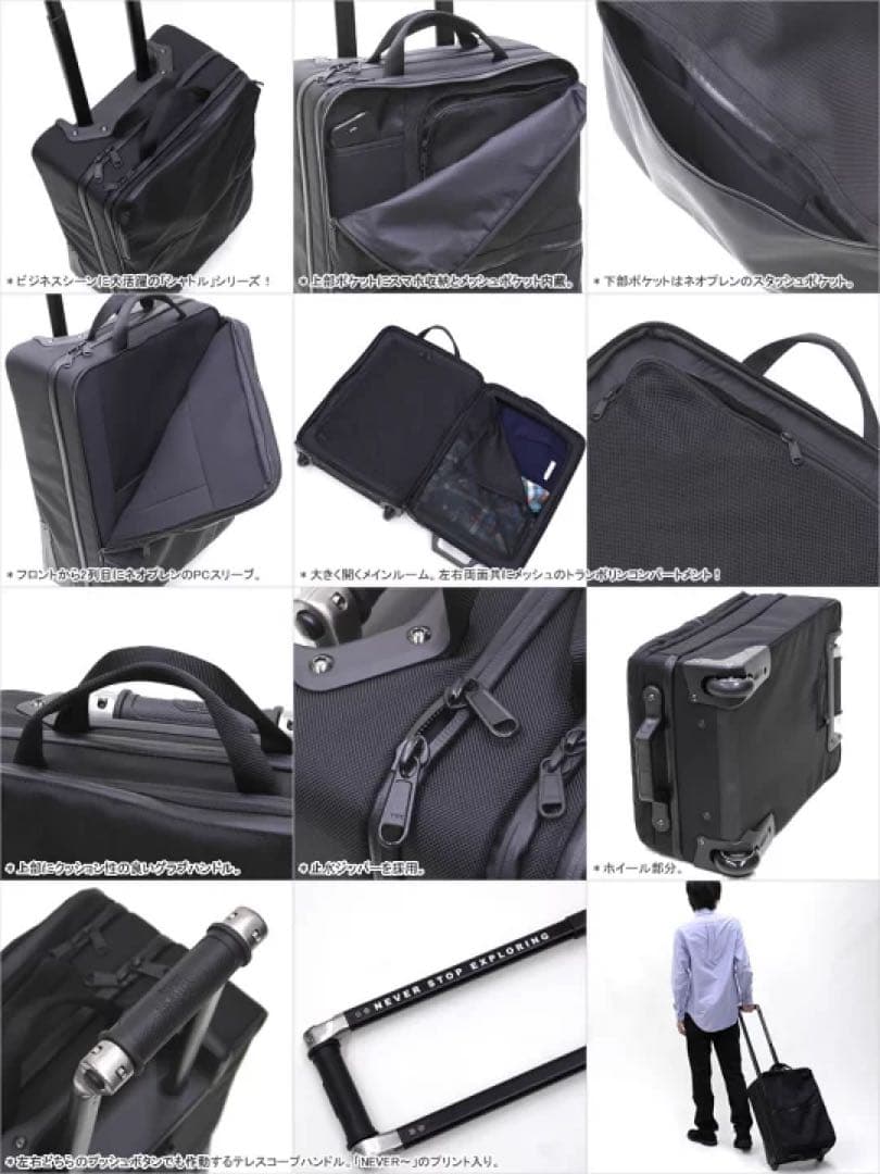 【YK様】THE NORTH FACE シャトルローラーキャリーケース グレー