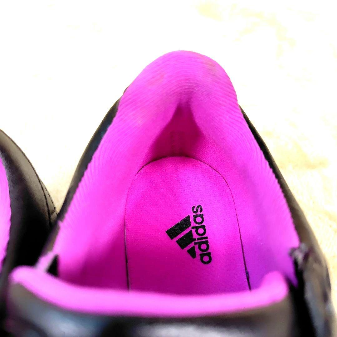 新品未使用 アディダス ゴルフシューズ ドライバーボア スパイク 黒色 24