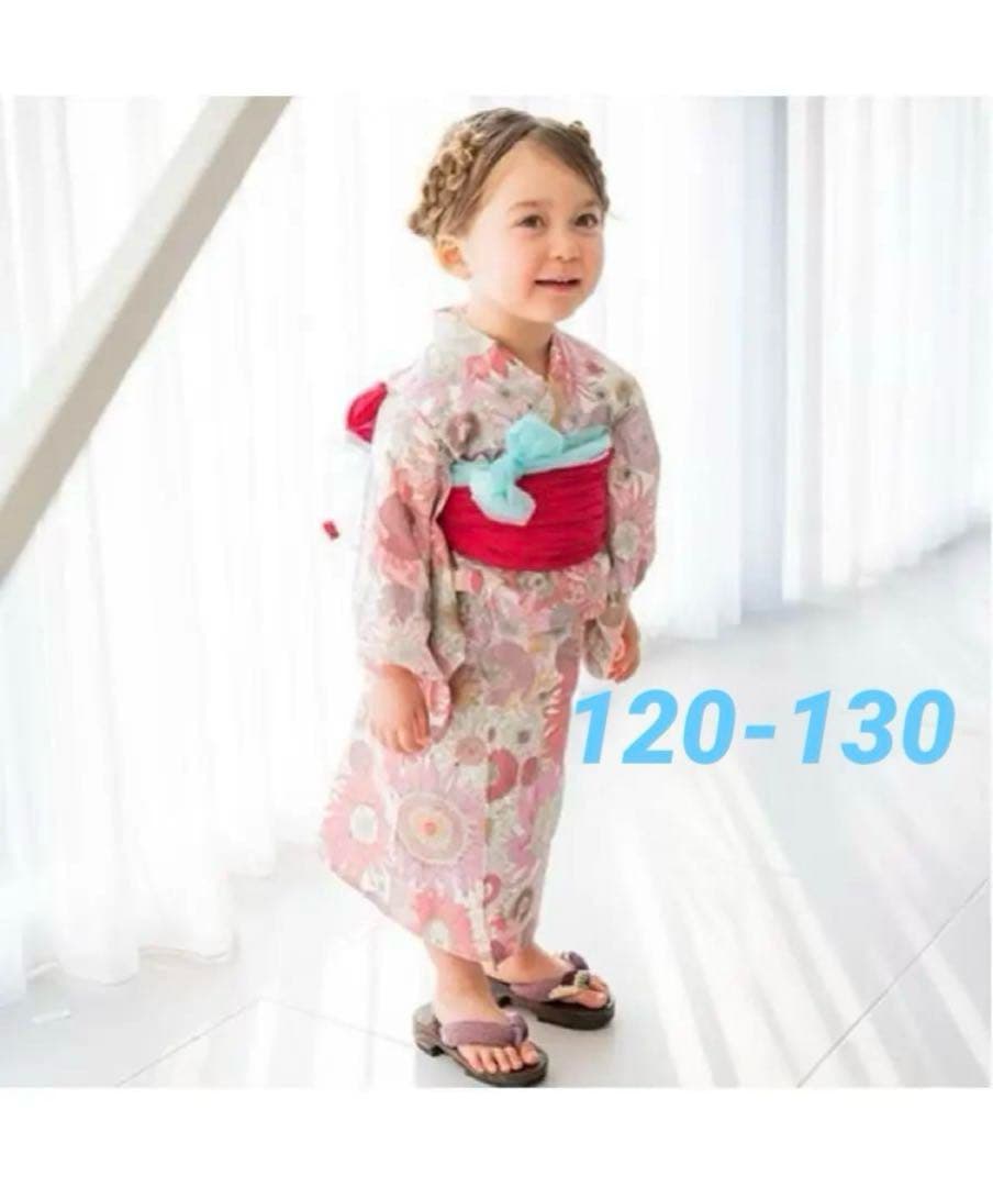 【K.】センスオブワンダー スザンナ浴衣 セット 120cm 130cm