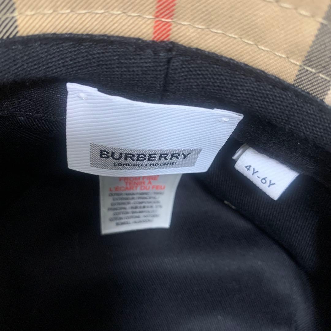 Burberry バーバリー バケットハット キッズ 4-6Y